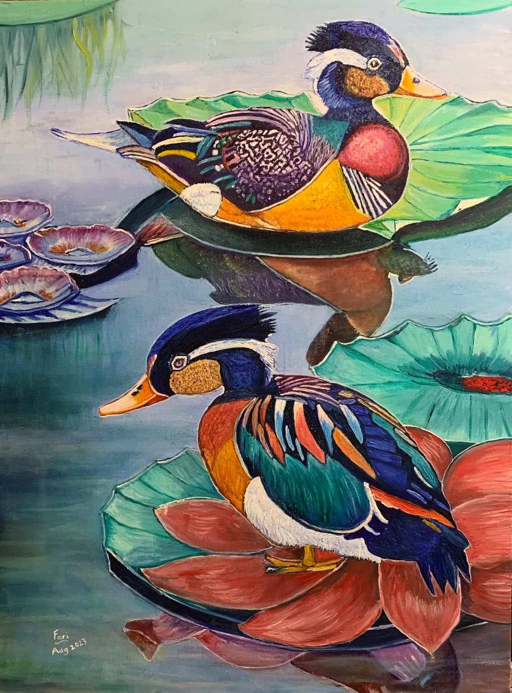 Mandarin Ducks