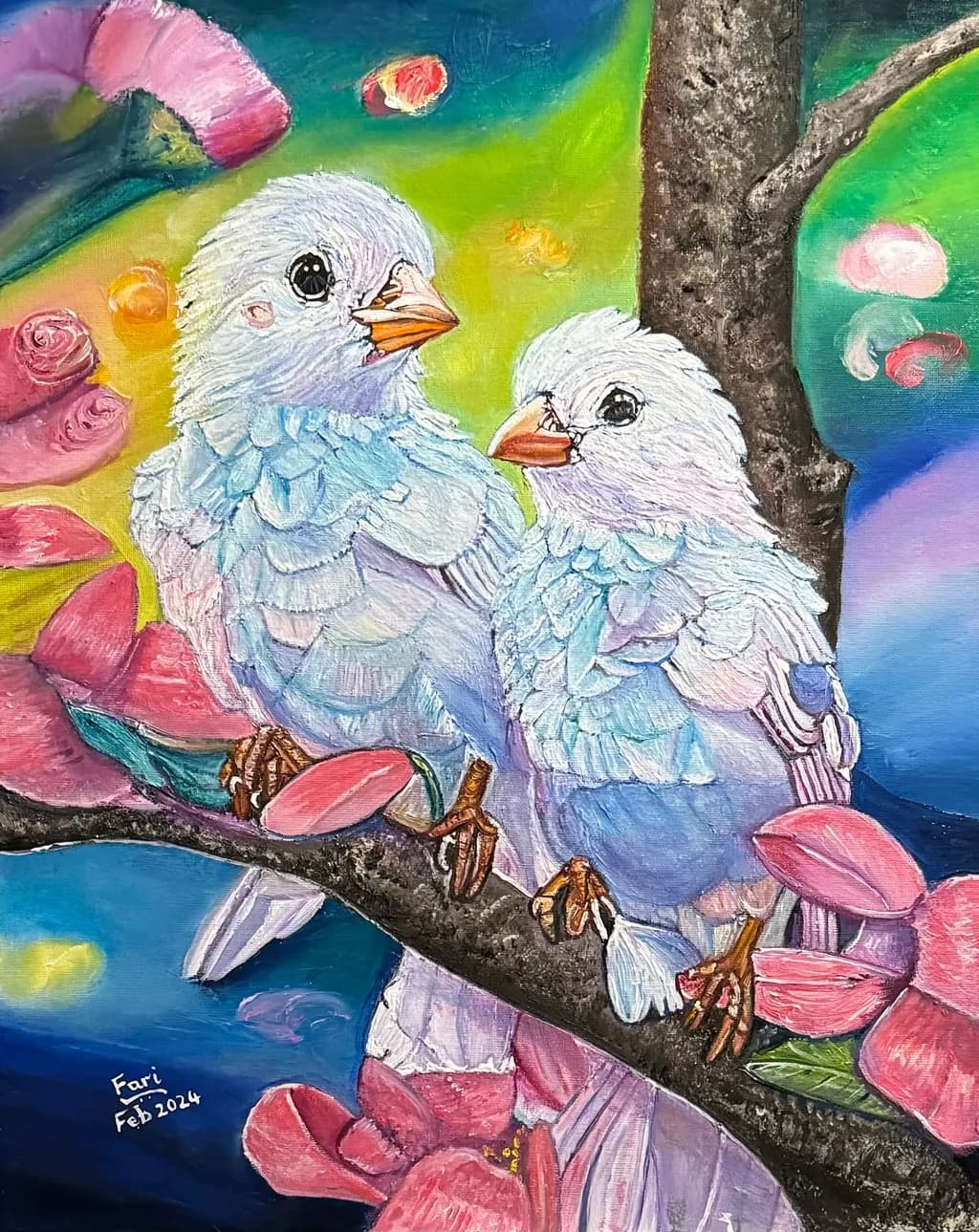 Tiny Love Birds