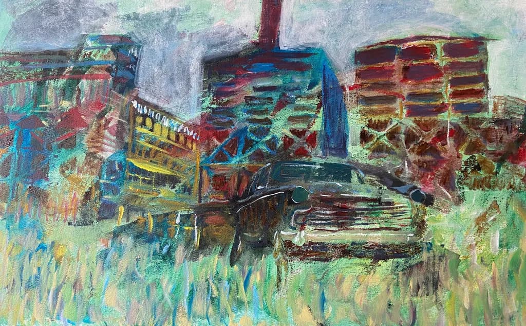 Urban Echoes: A Vibrant Journey Through Abandoned Landscapes and Forgotten Dreams