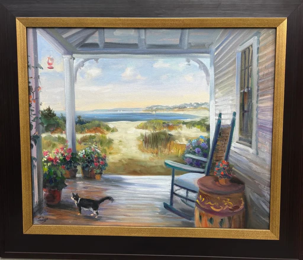 Coastal Porch Serenity