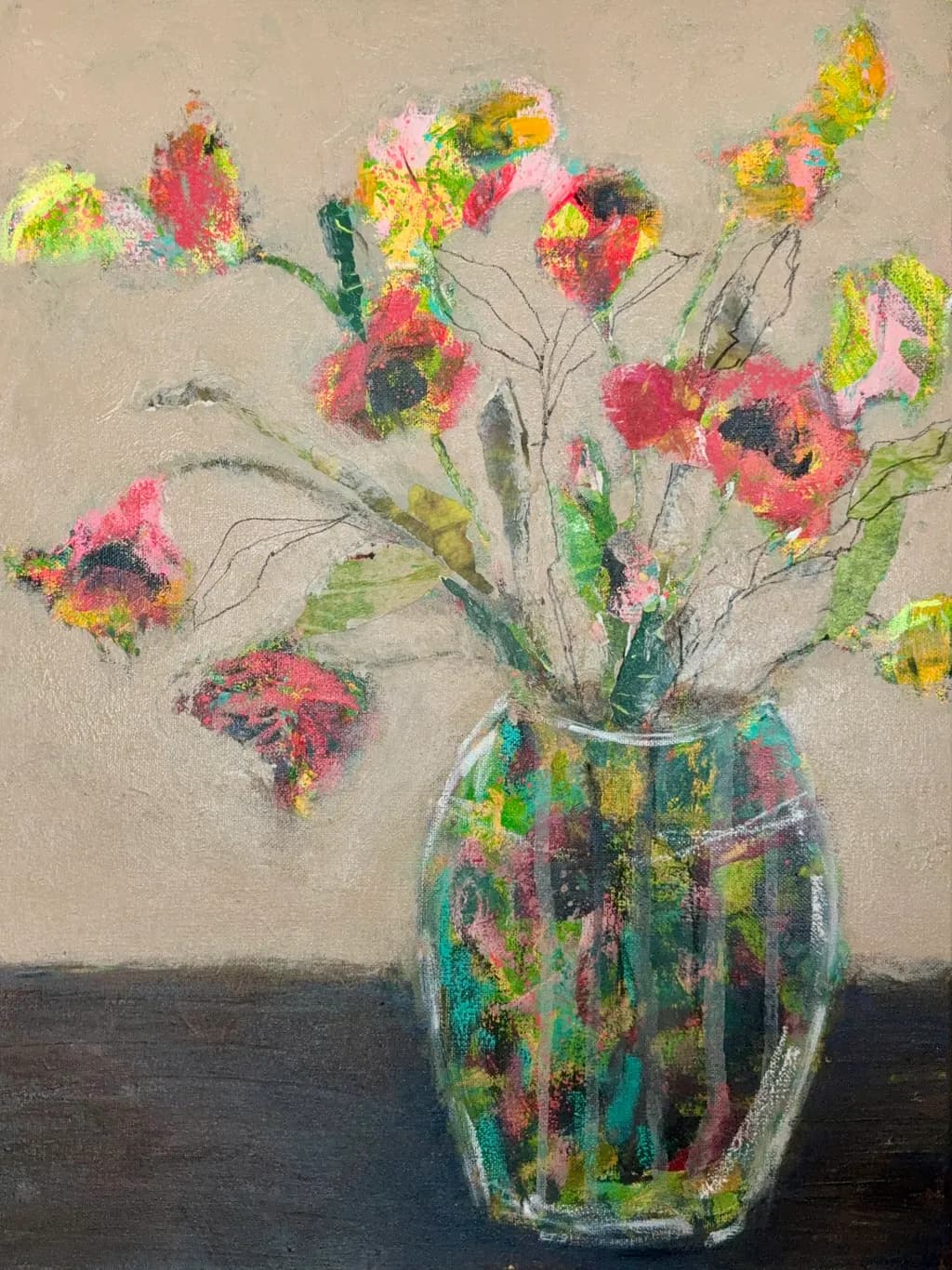 Cheeky Floral Vase