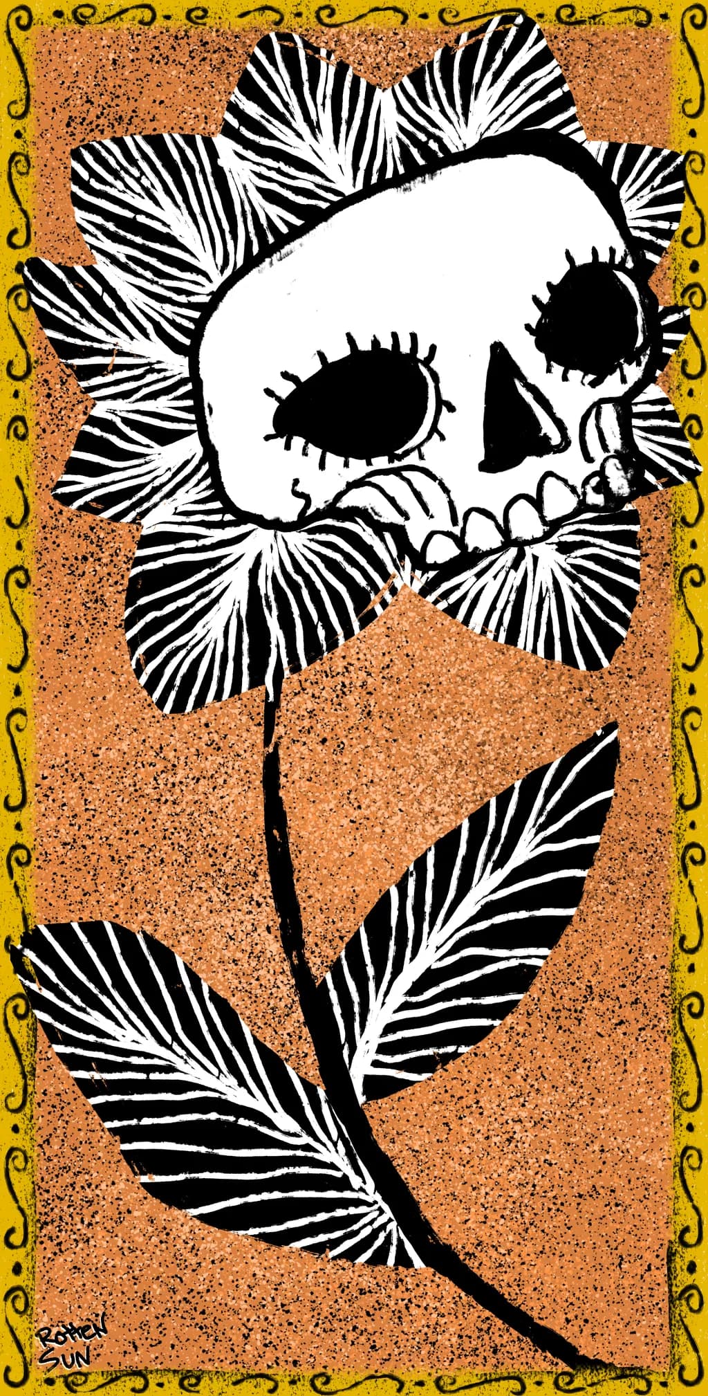 Striped Skull Bloom