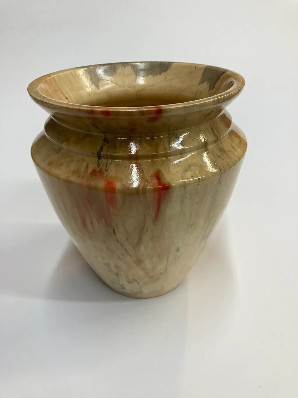 Marbled Elegance Vase