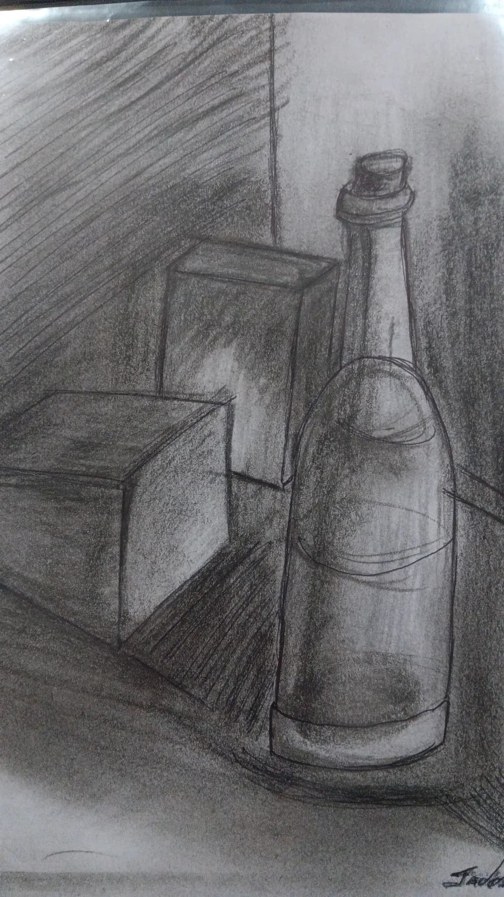 Bottle and Boxes