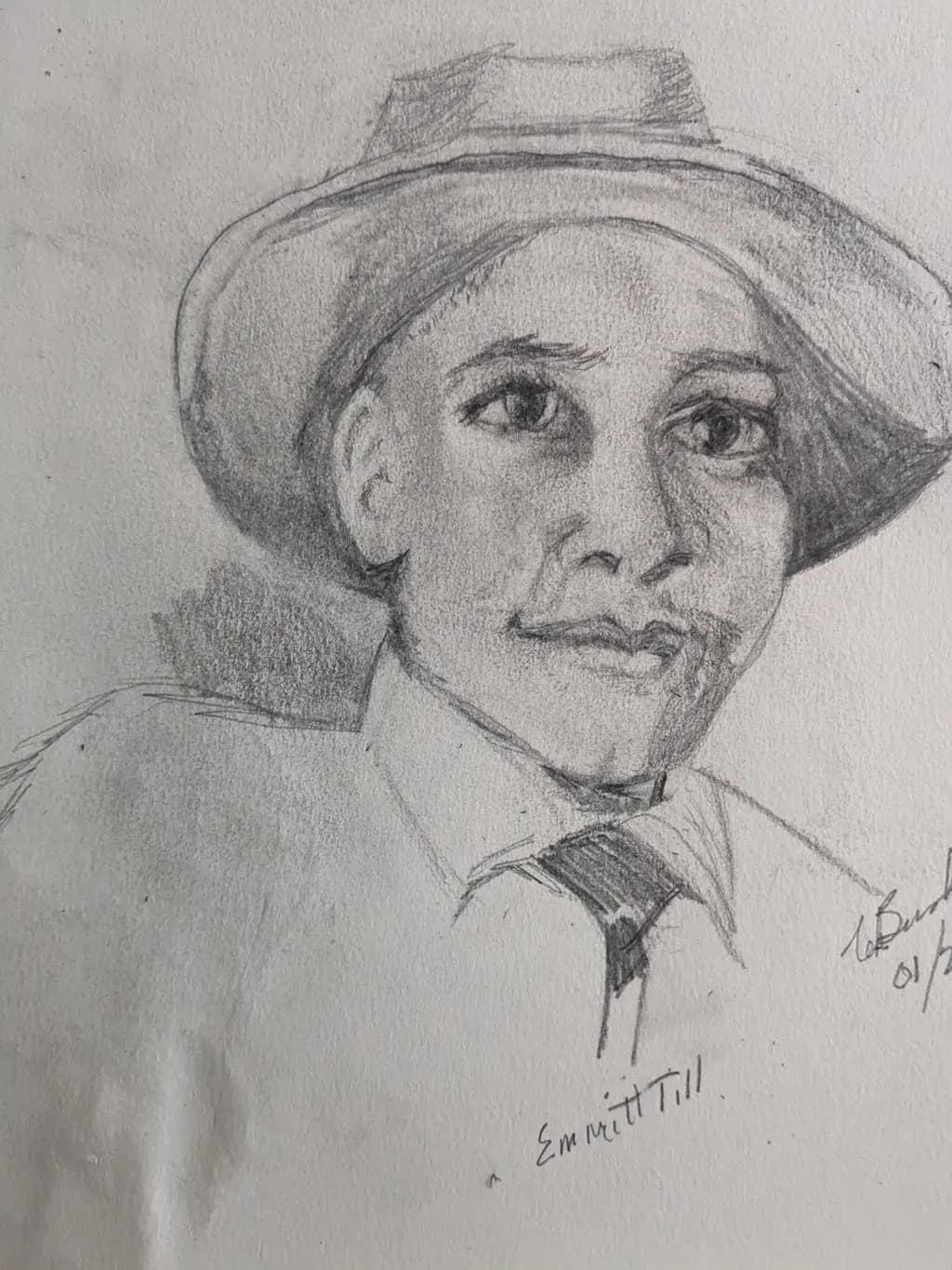Emmett Till Portrait