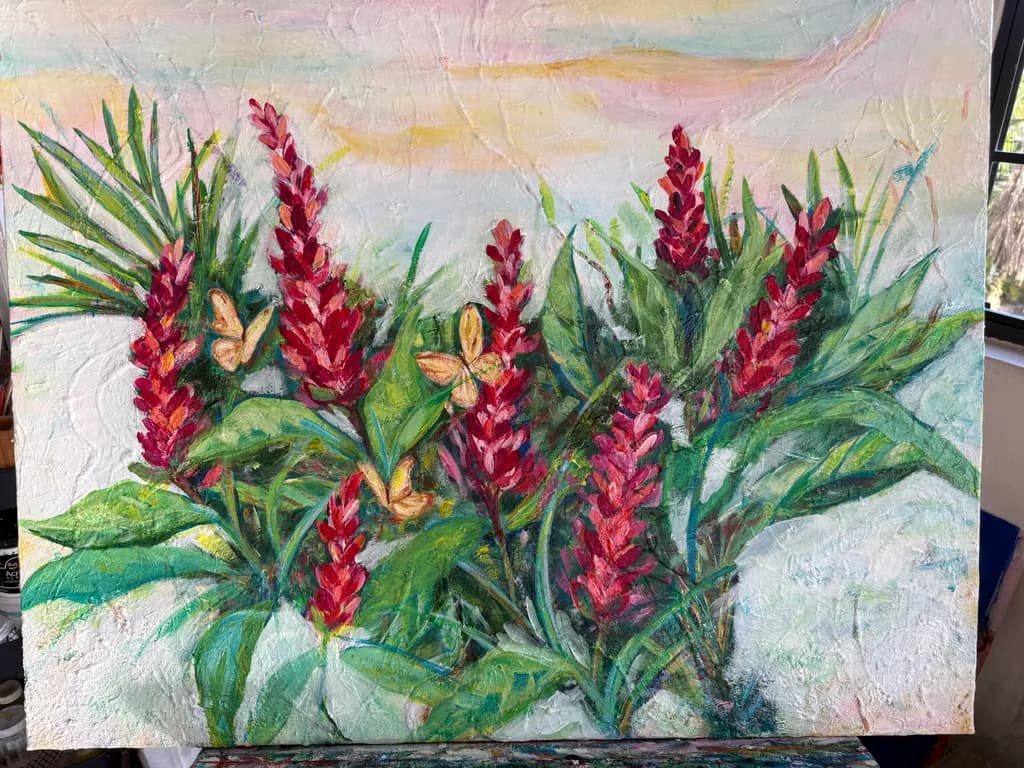 Crimson Blossoms