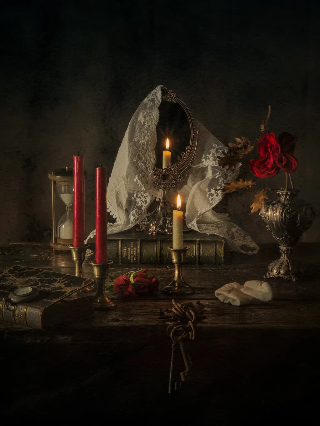 Whispers of Time: A Still Life of Memories and Light
