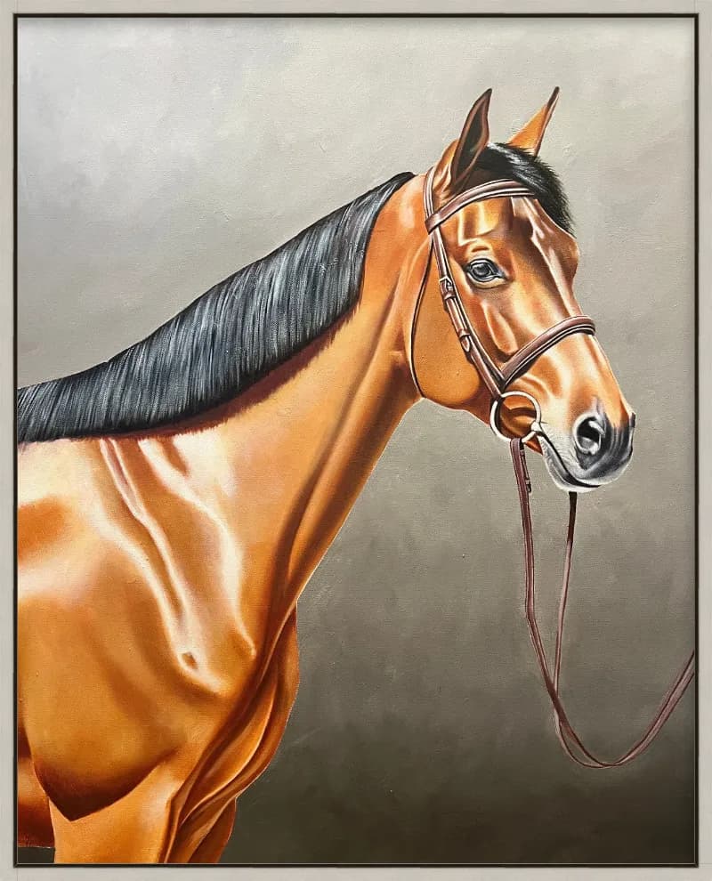 Majestic Equine Elegance: A Portrait of Strength and Grace