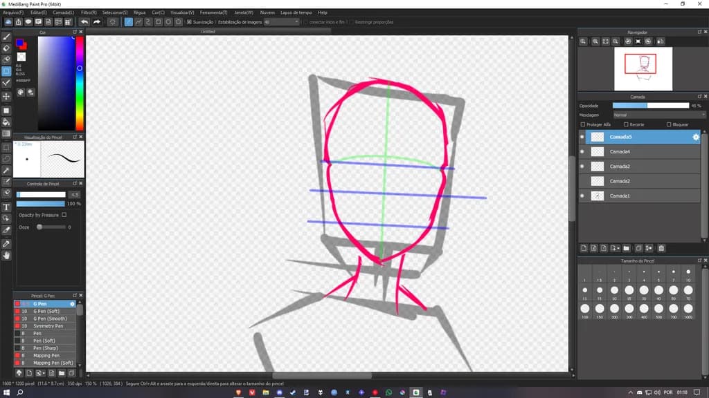 "Foundations of Expression: A Dynamic Guide to Character Sketching"