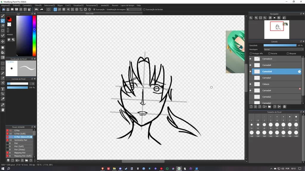 Whispers of Emotion: A Captivating Sketch of Character and Expression
