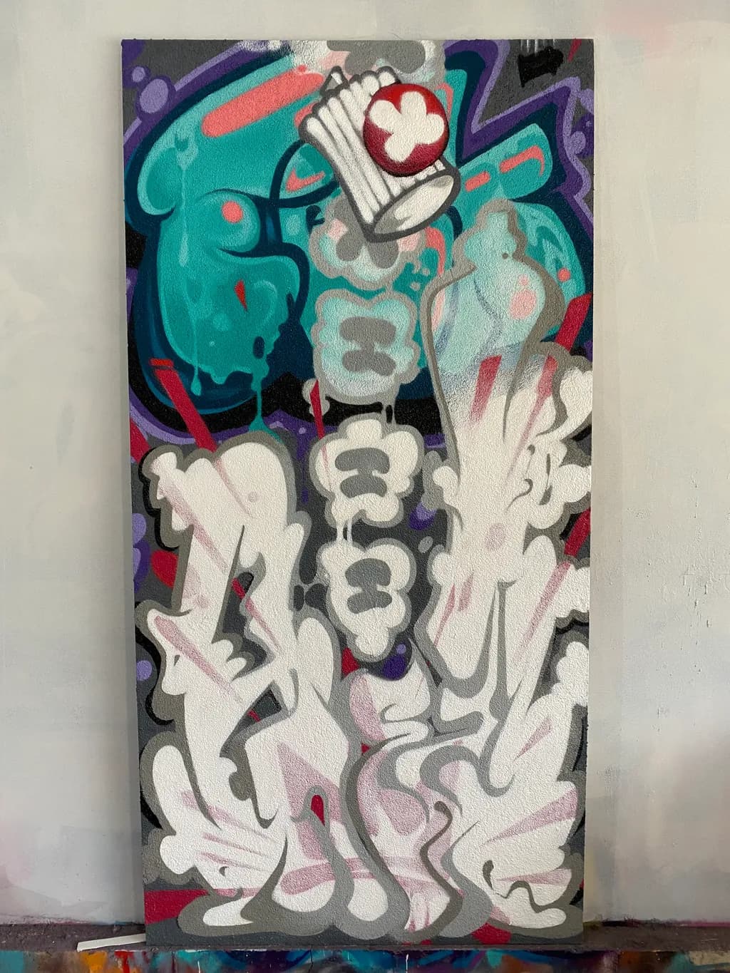 Urban Whispers: A Dance of Color and Form in Graffiti Art