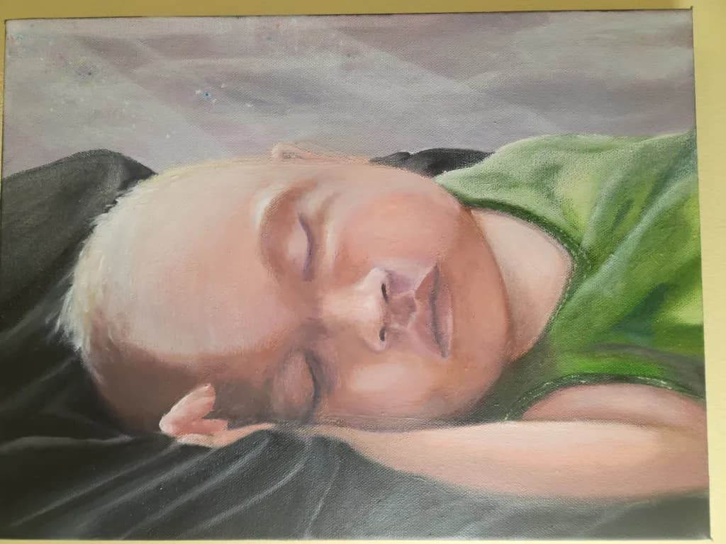 Serenity in Slumber: A Tender Portrait of Innocence