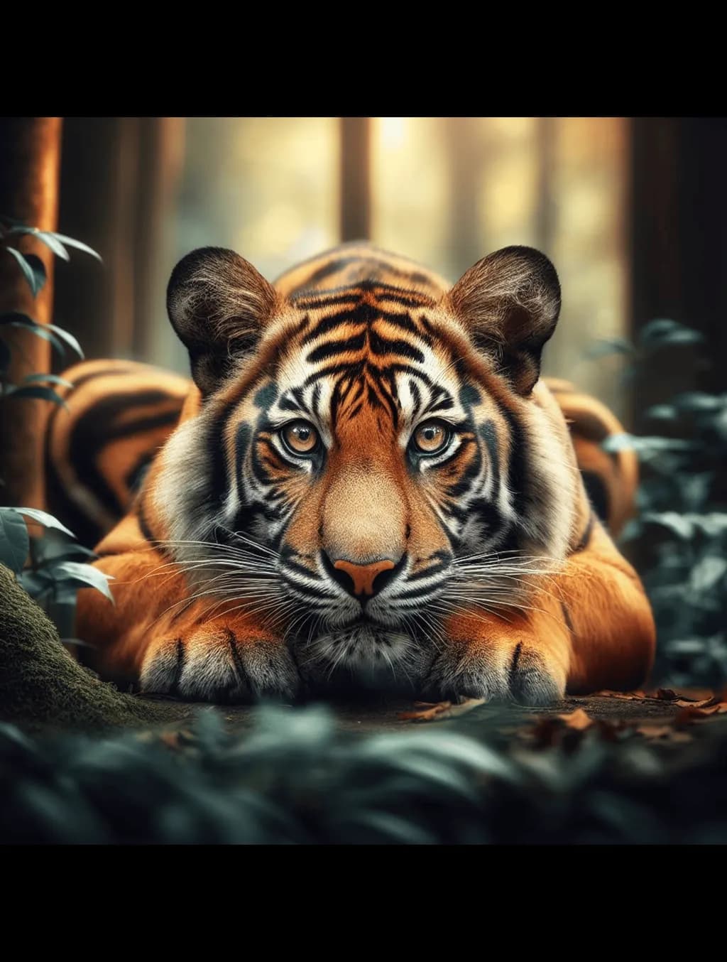 Sumatran Tiger Close-Up