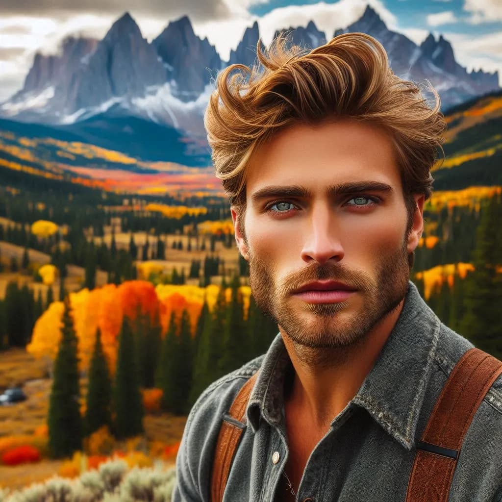 Hot Men Portrait