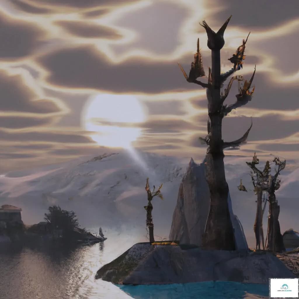 Ethereal Reflections: A Dreamscape of Light and Nature