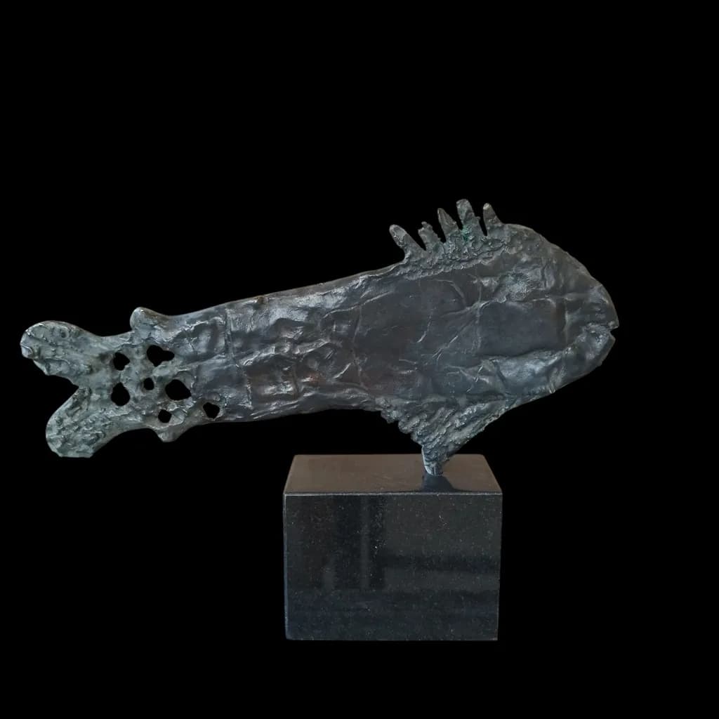 Textured Metal Fish