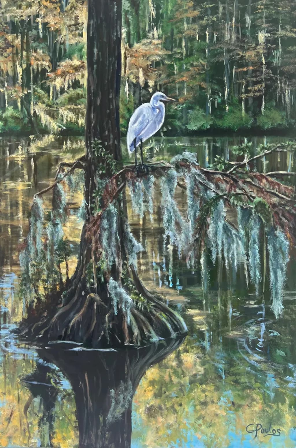 Egret at Greenfield