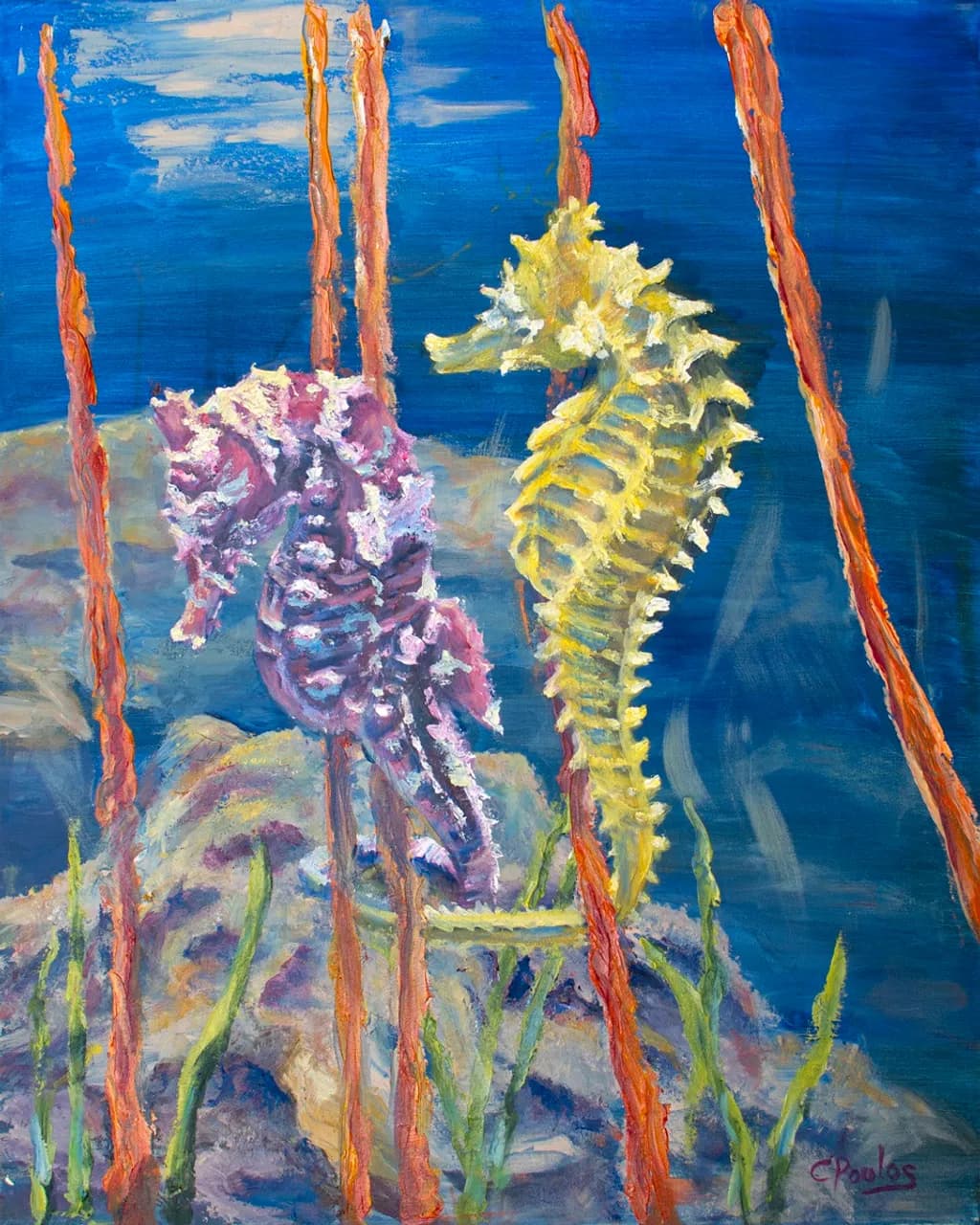 Sea Horse Couple