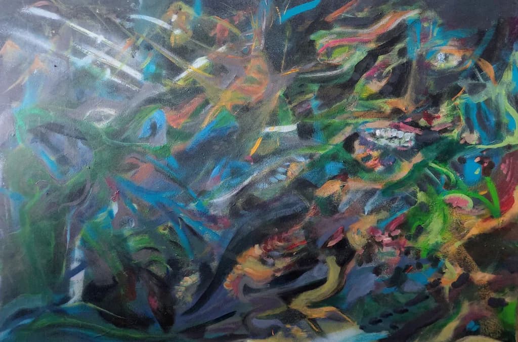 Whispers of Color: An Abstract Journey Through Emotion and Form