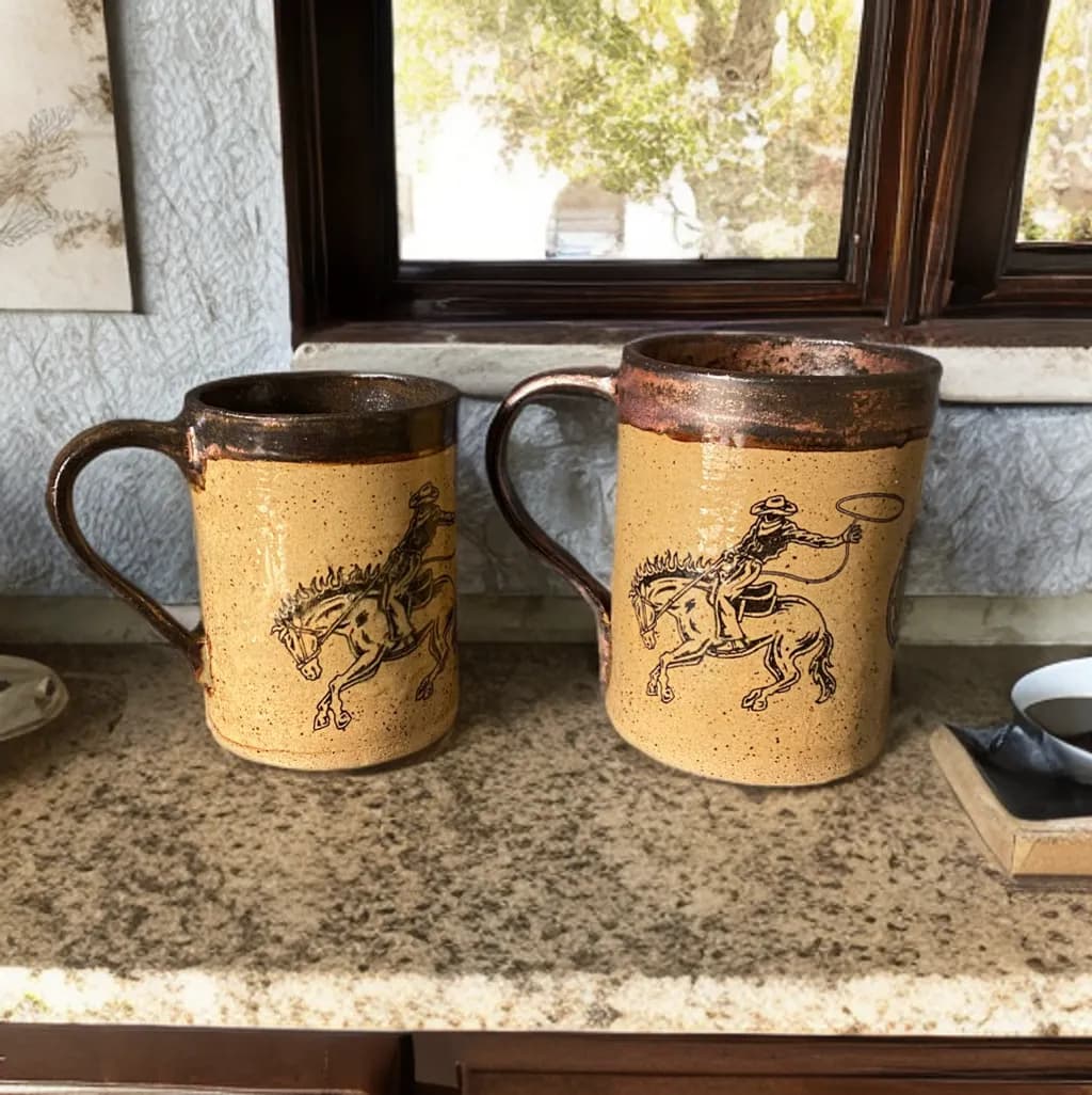 Cowboy Charm Mugs