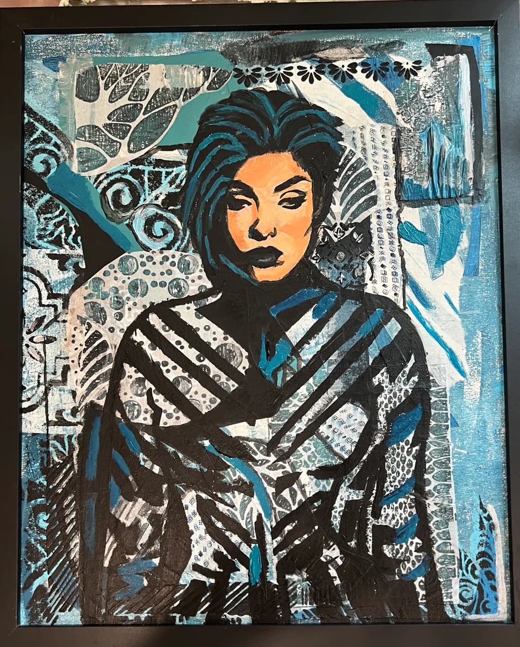 Patterned Portrait
