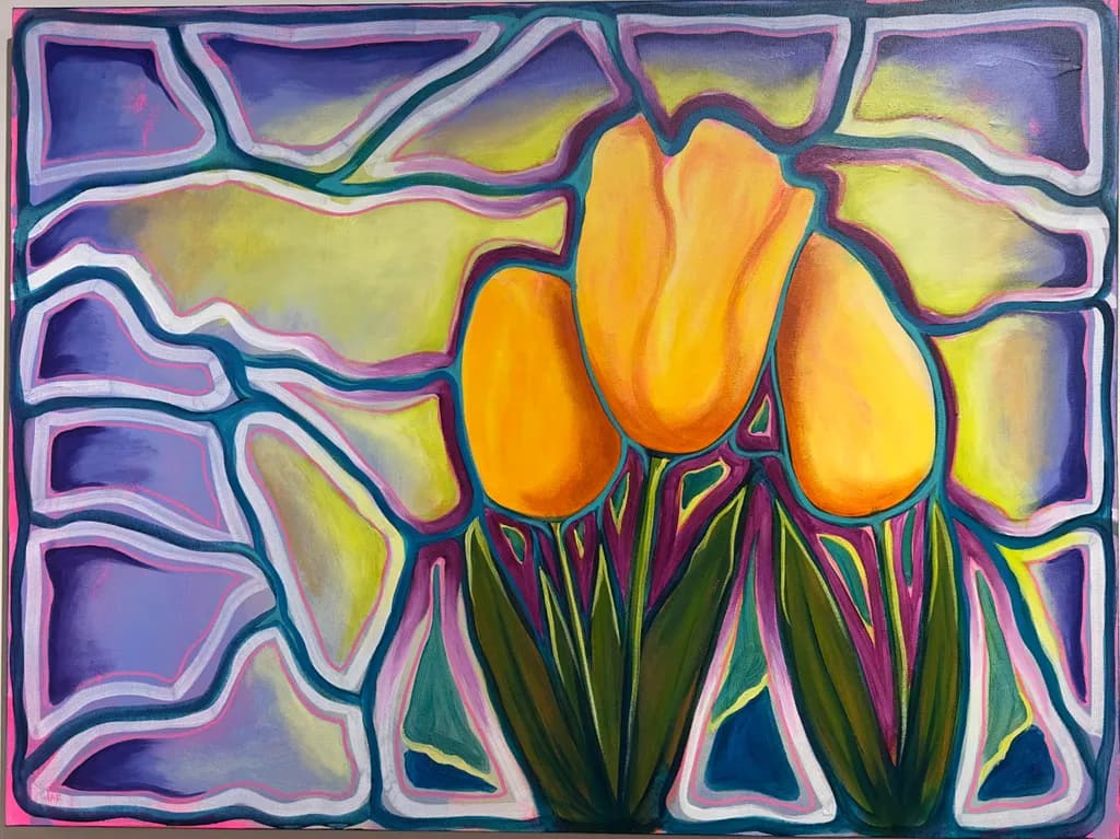 Golden Blooms