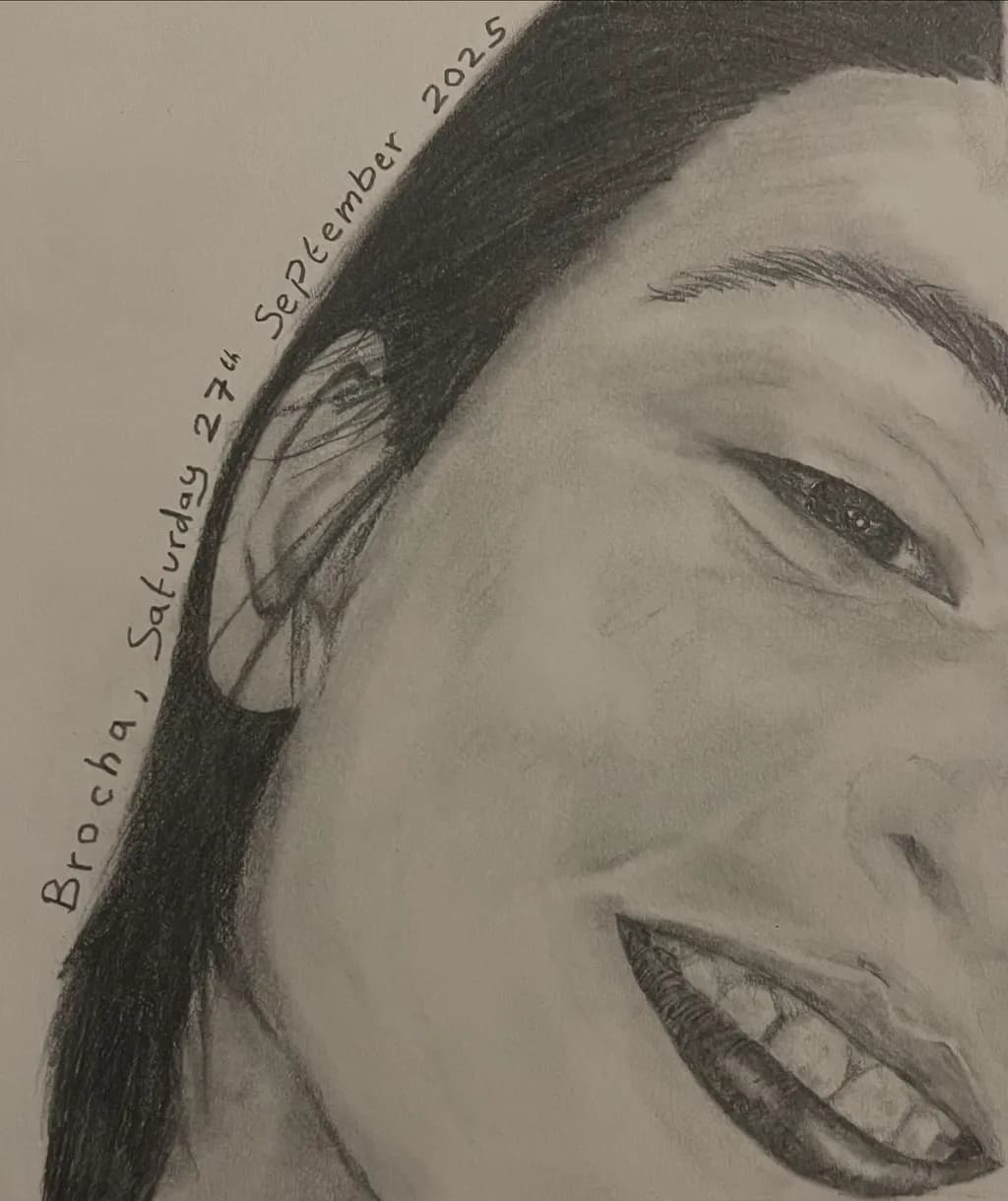 Half Smile Portrait