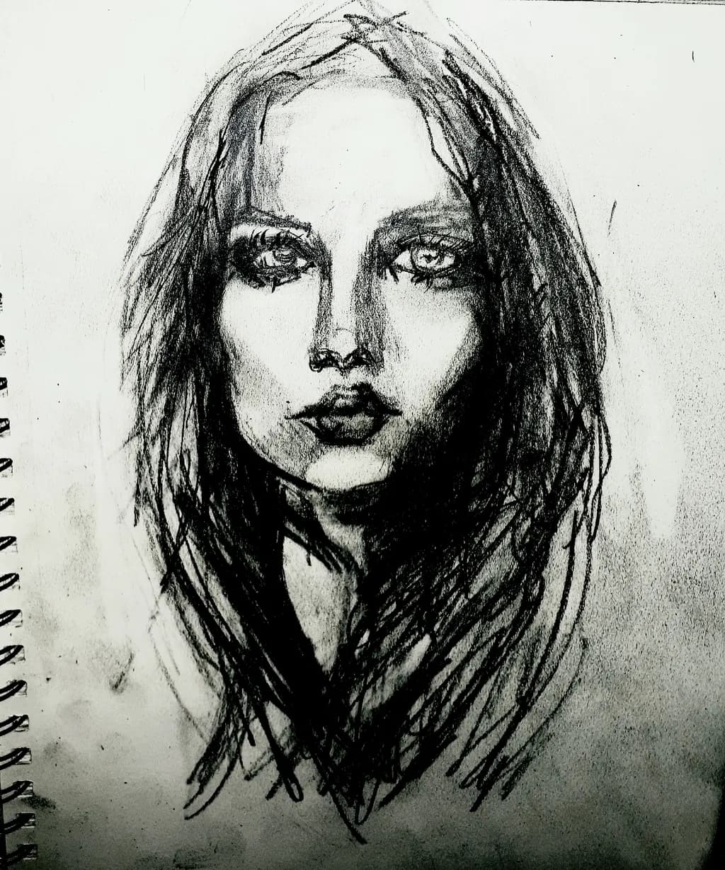 Charcoal Portrait