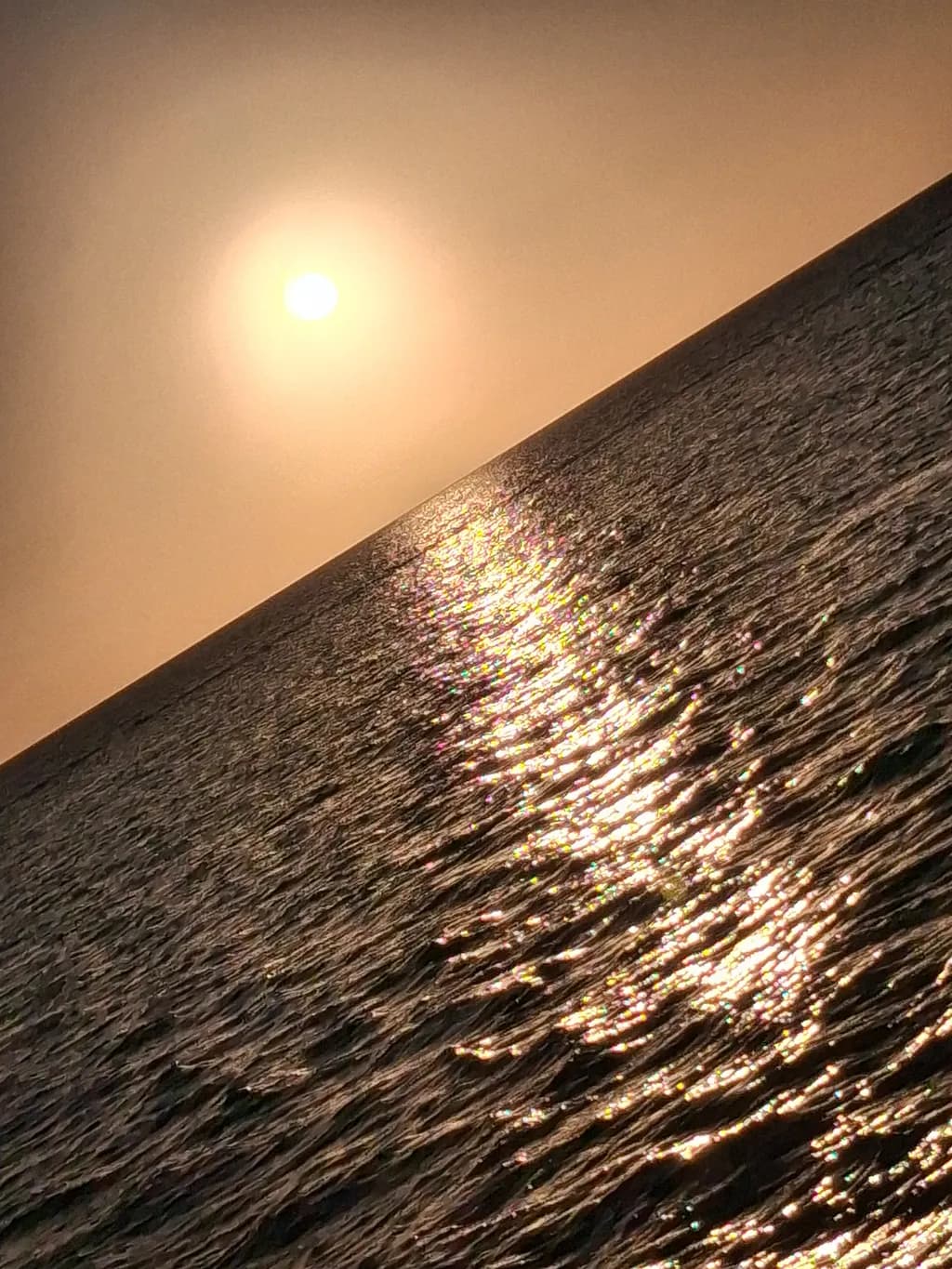 Sunset Over Water