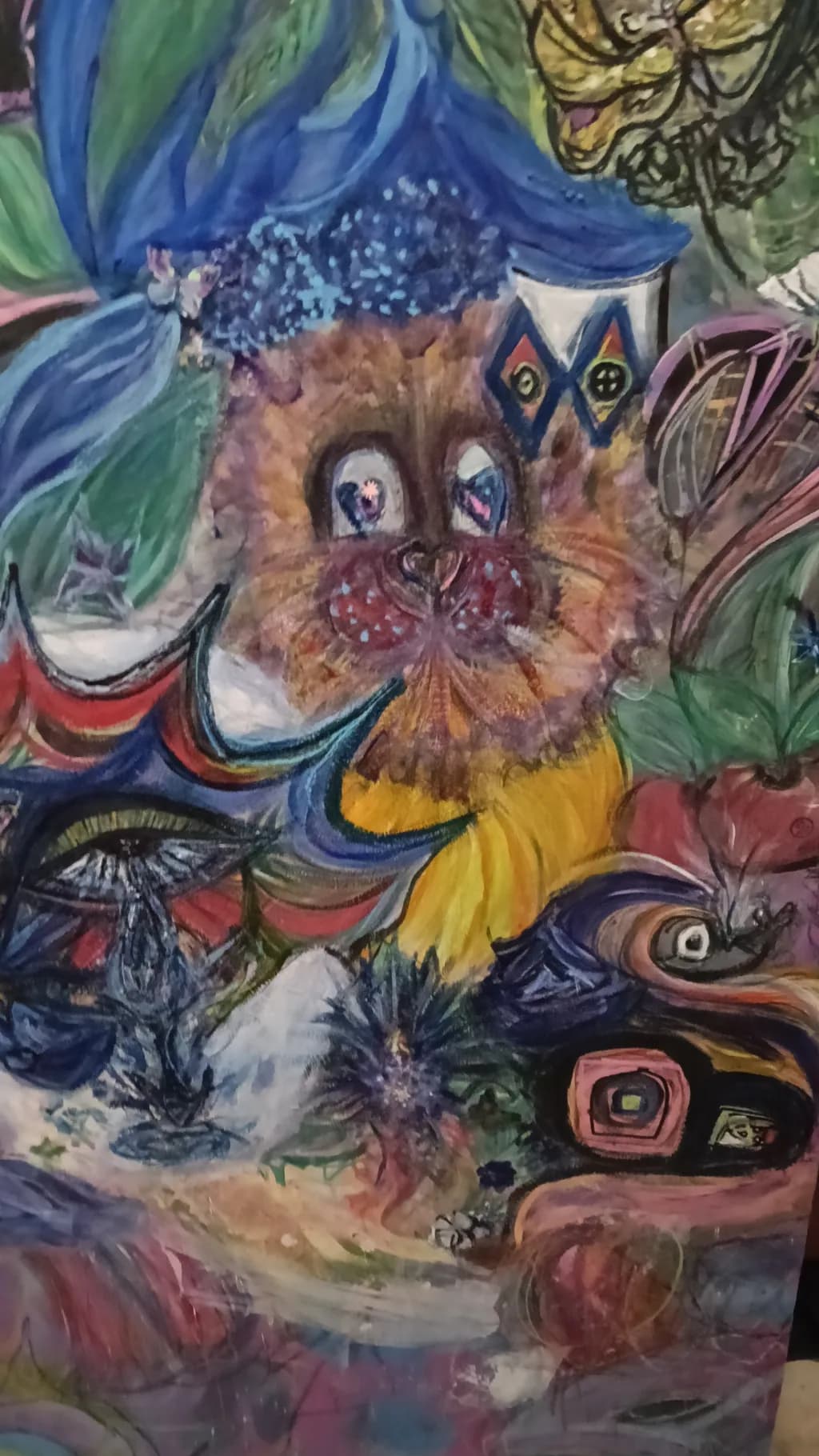 Whimsical Feline Dreams: A Colorful Journey Through Imagination and Nature