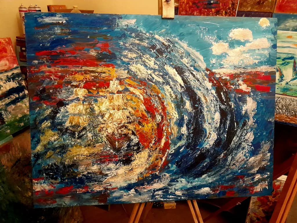 Oceanic Swirl