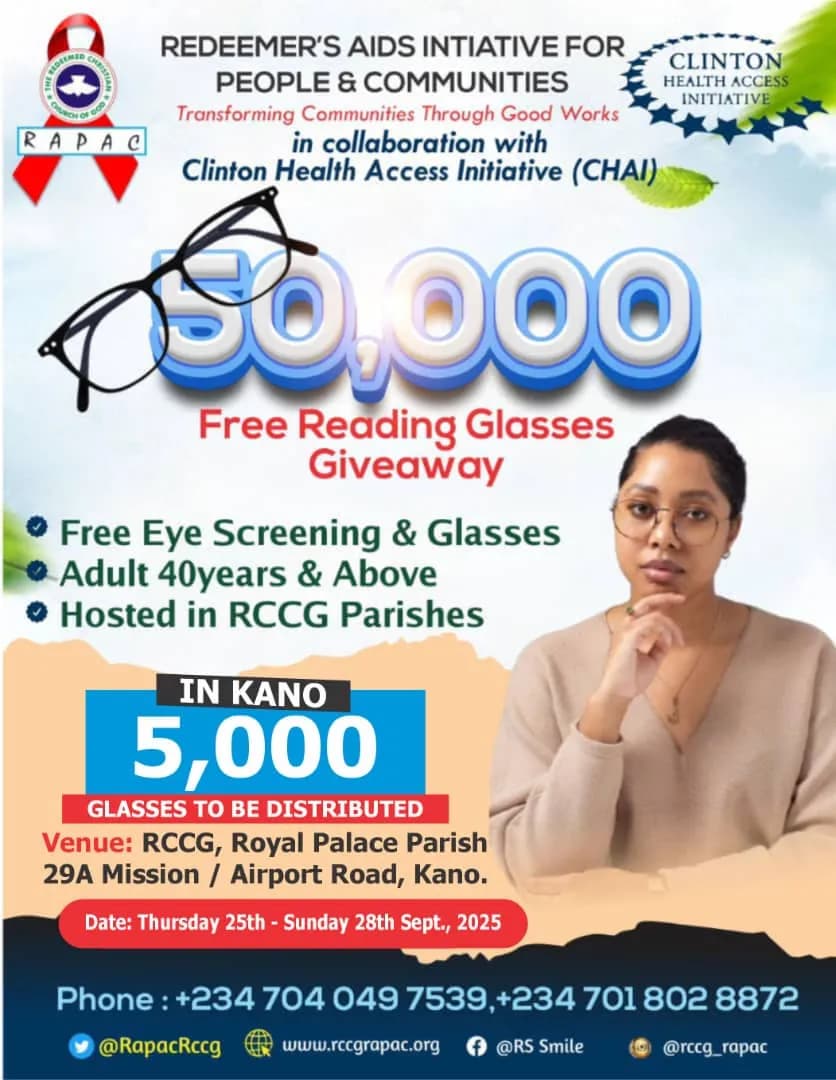 Empowering Vision: 50,000 Free Reading Glasses Giveaway for Community Health Initiatives