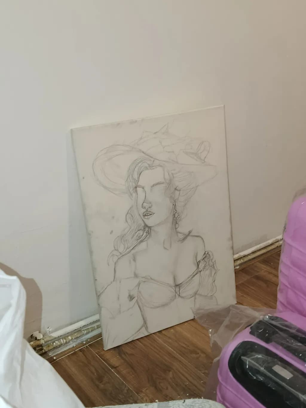 Elegant Portrait Sketch