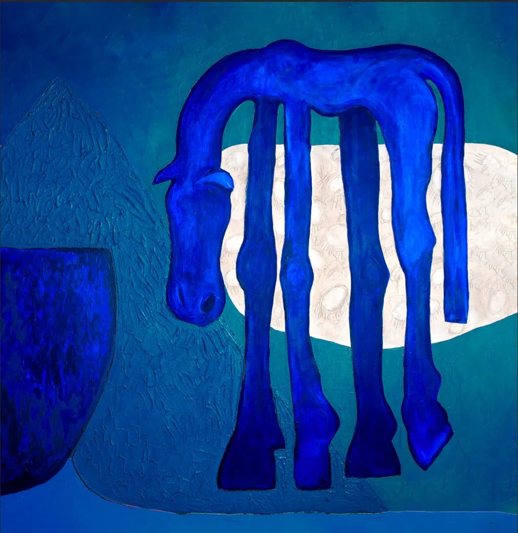 Blue Equine