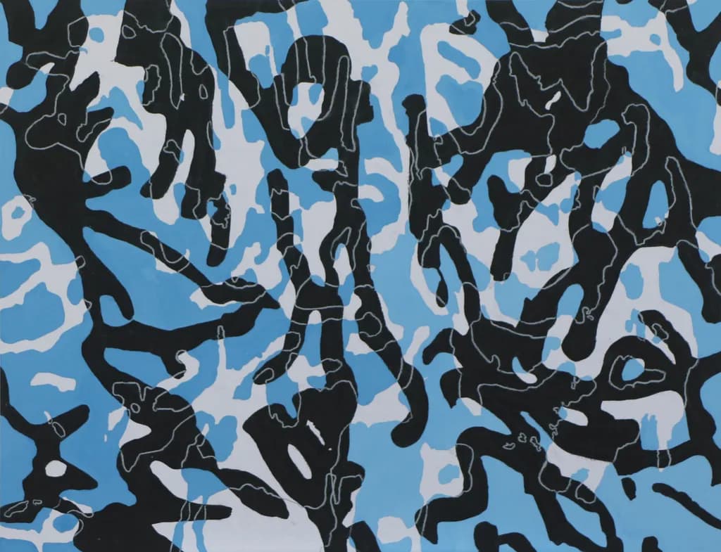 Blue Contours