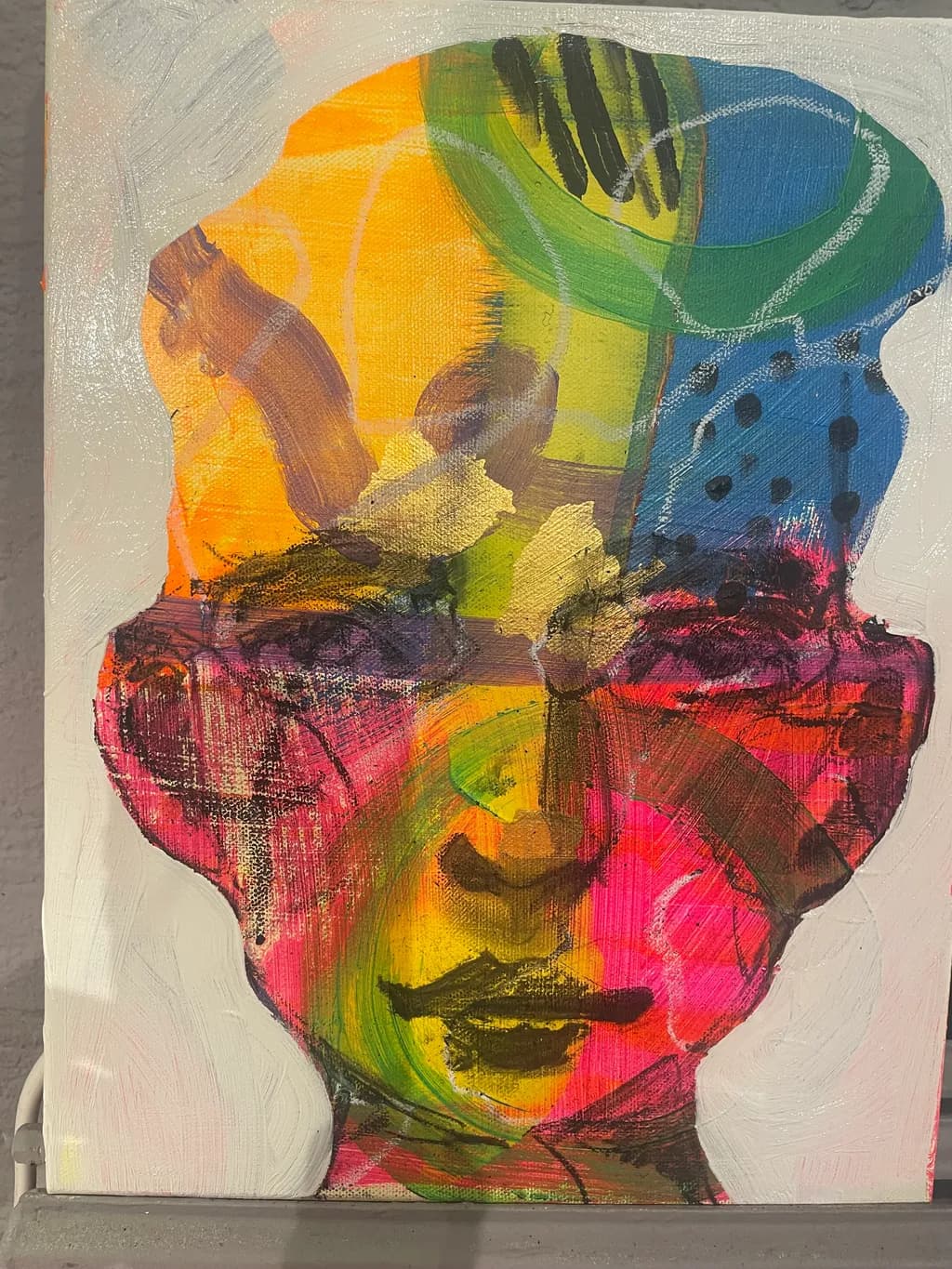 Vibrant Echoes: A Colorful Exploration of Identity and Emotion