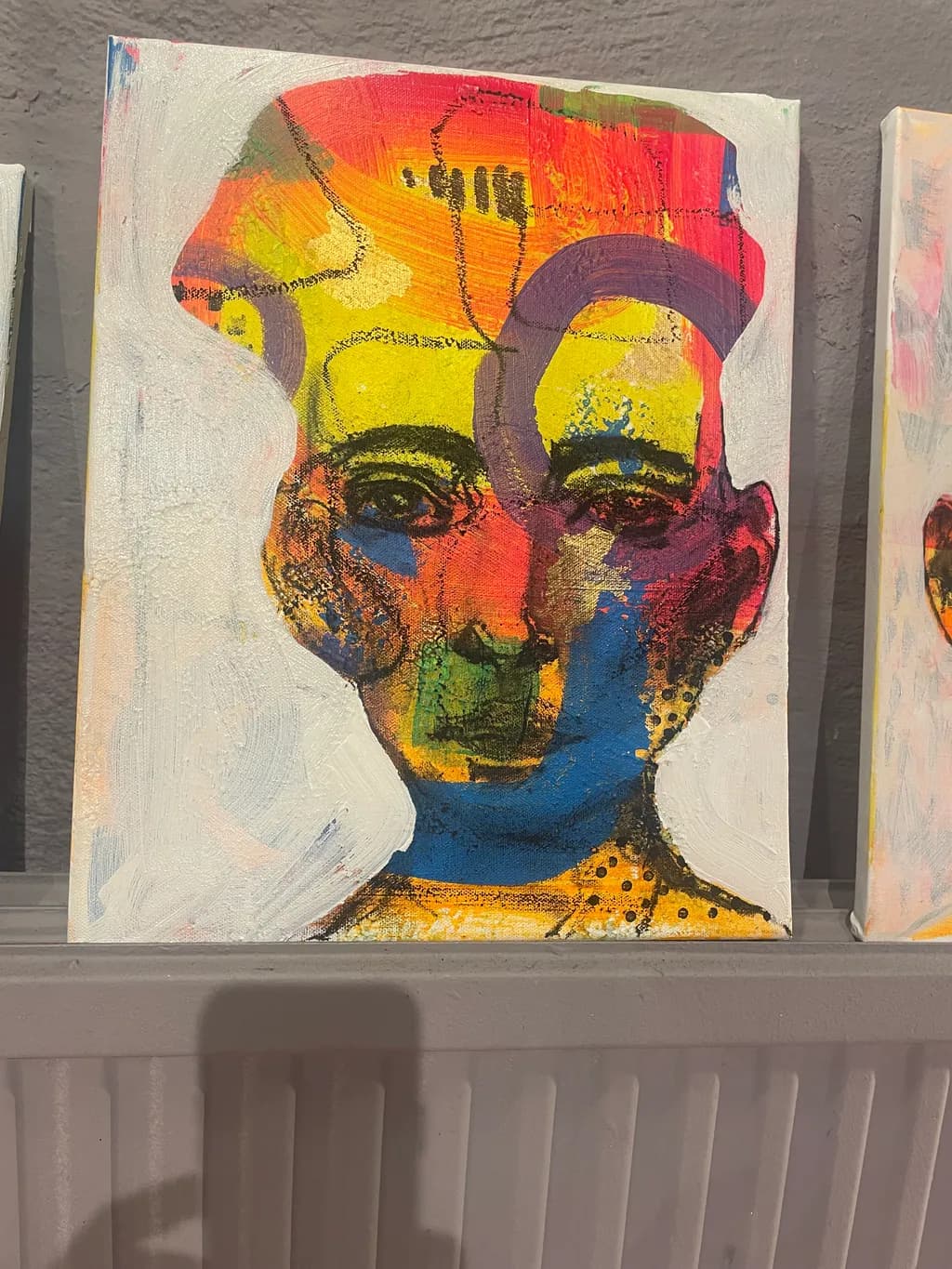 Vibrant Echoes: A Colorful Exploration of Identity and Emotion