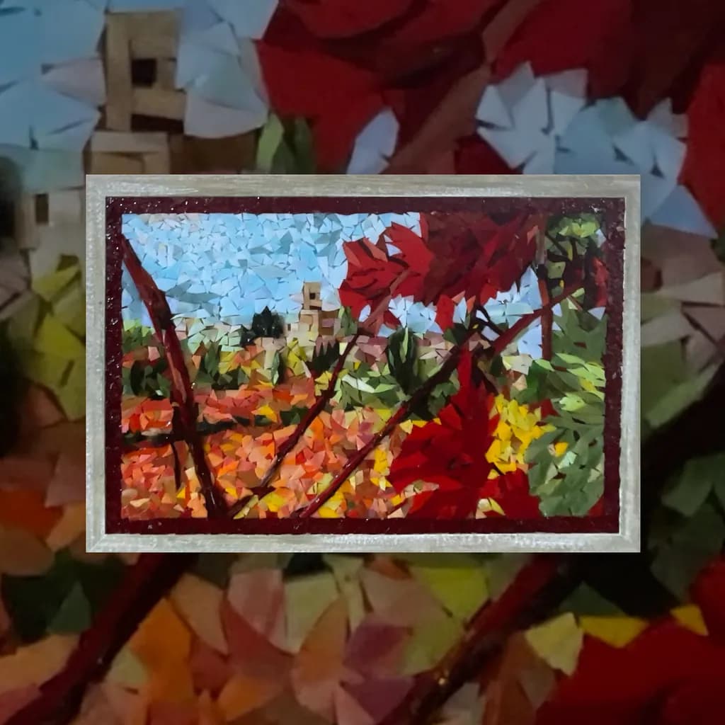 Autumn's Mosaic: A Vibrant Tapestry of Color and Nature's Embrace
