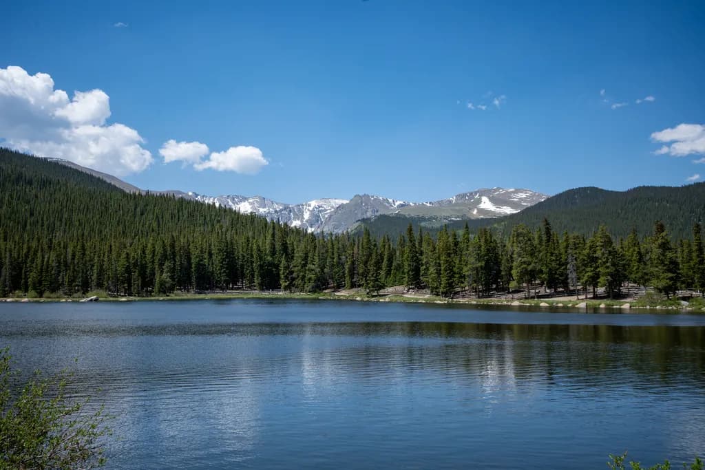 Mountain Lake Reflection