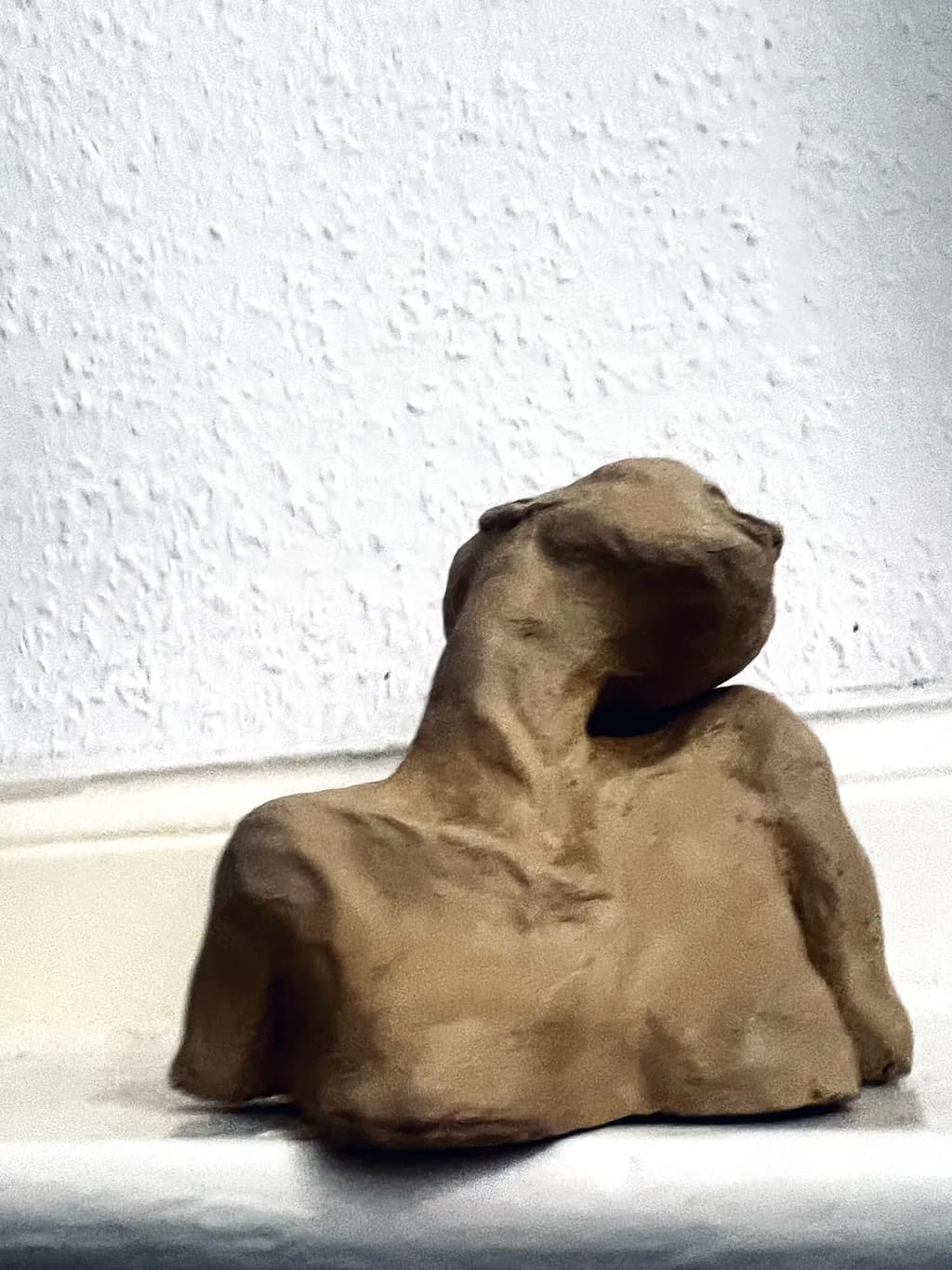 Abstract Clay Figure