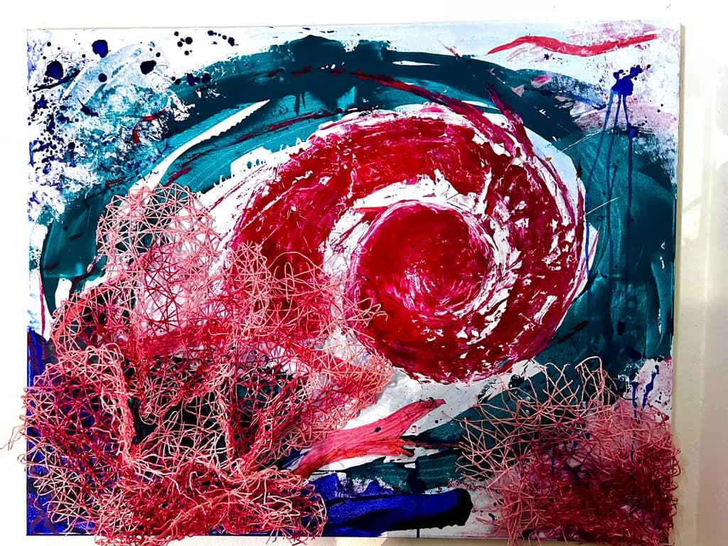Crimson Swirl