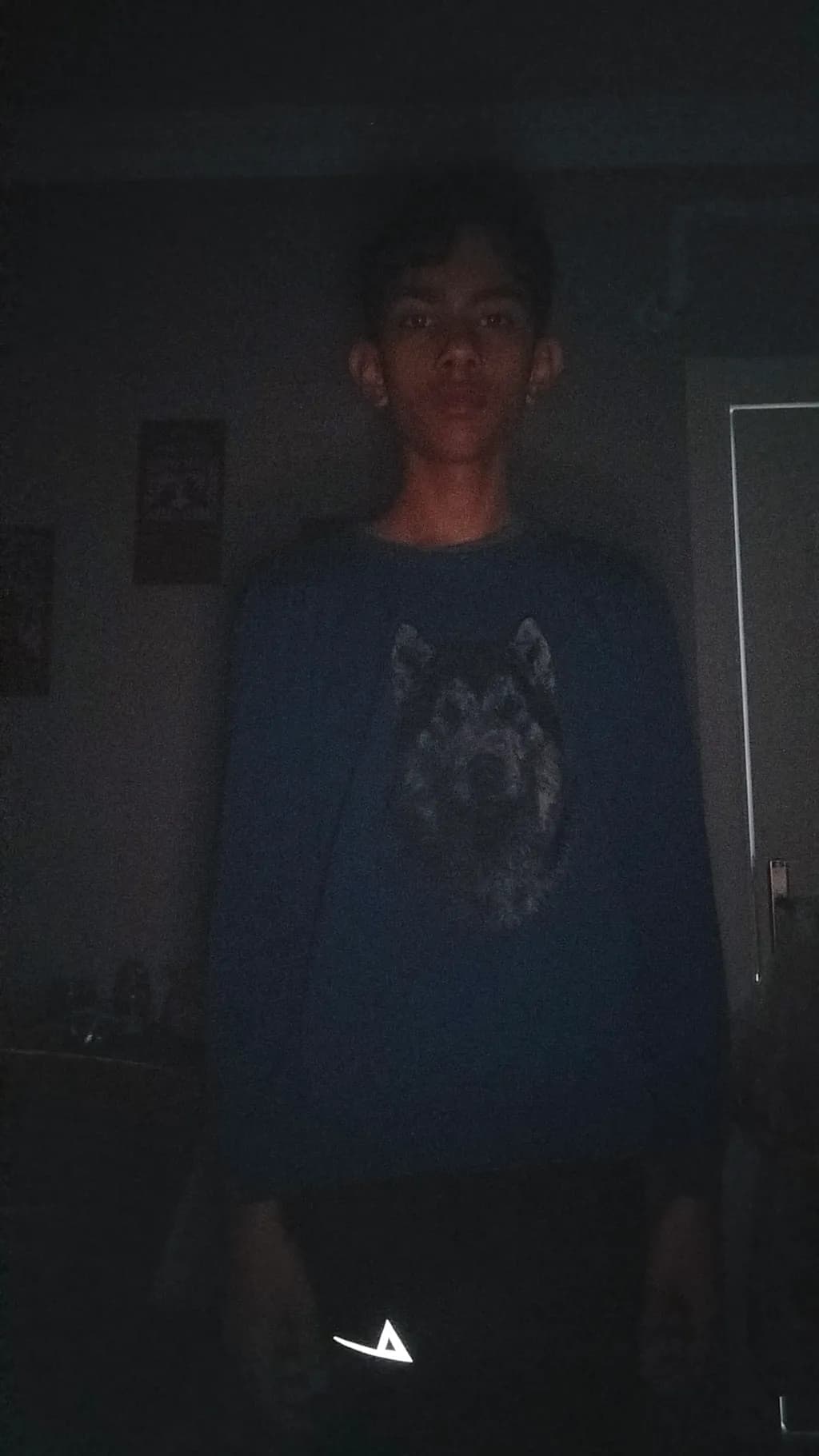Mystical Shadows: A Portrait of Quiet Strength in the Dark