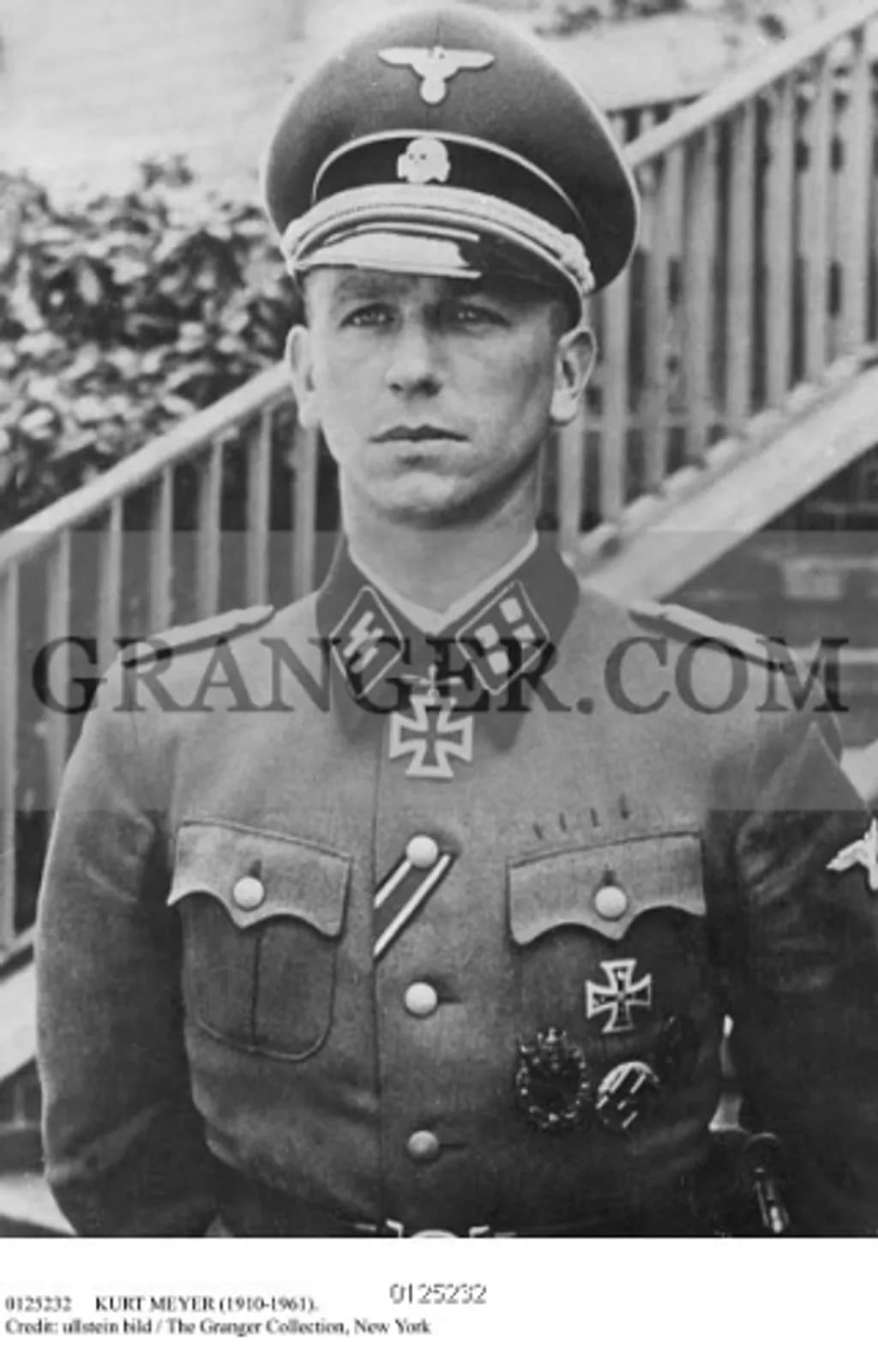 Kurt Meyer with Knight's Cross