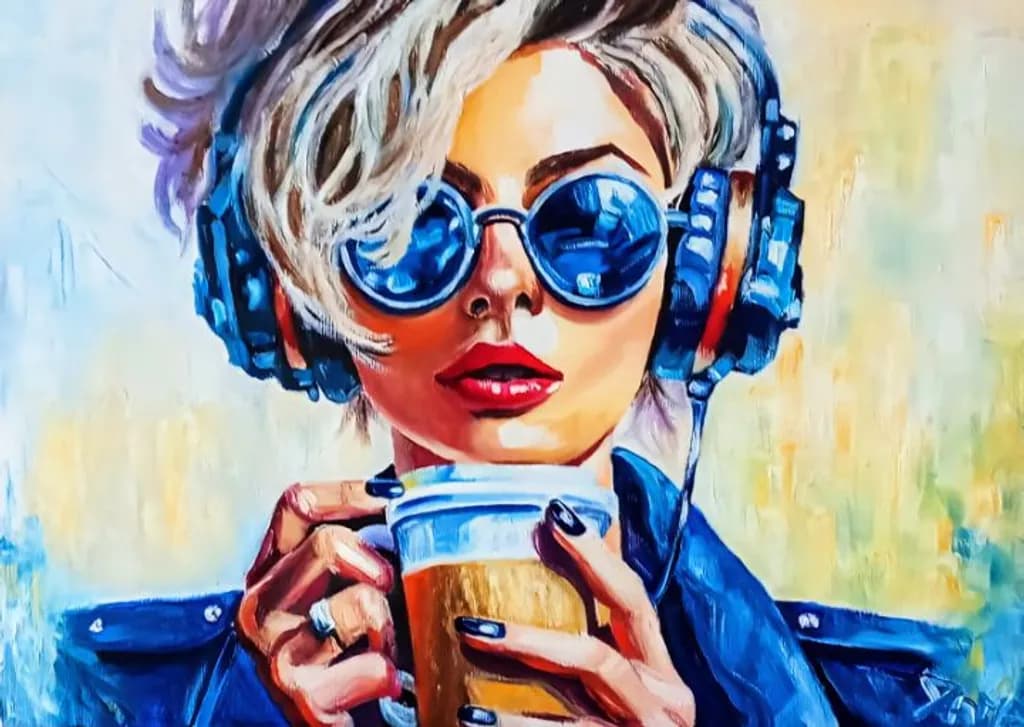 Coffee and Headphones
