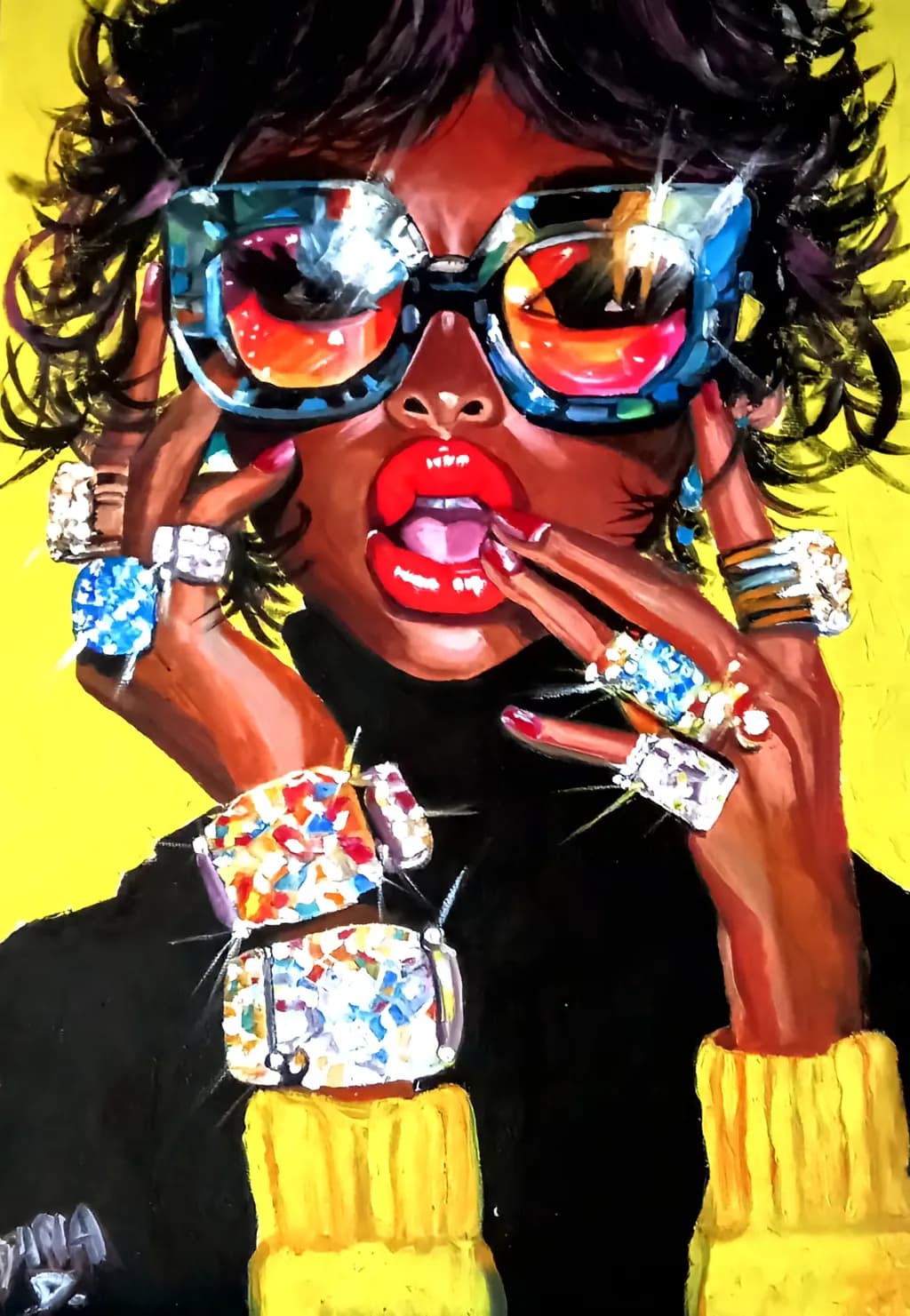 Bold Glamour Rings
