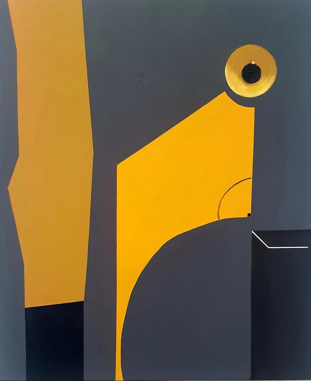 Golden Geometry: A Modern Exploration of Form and Color
