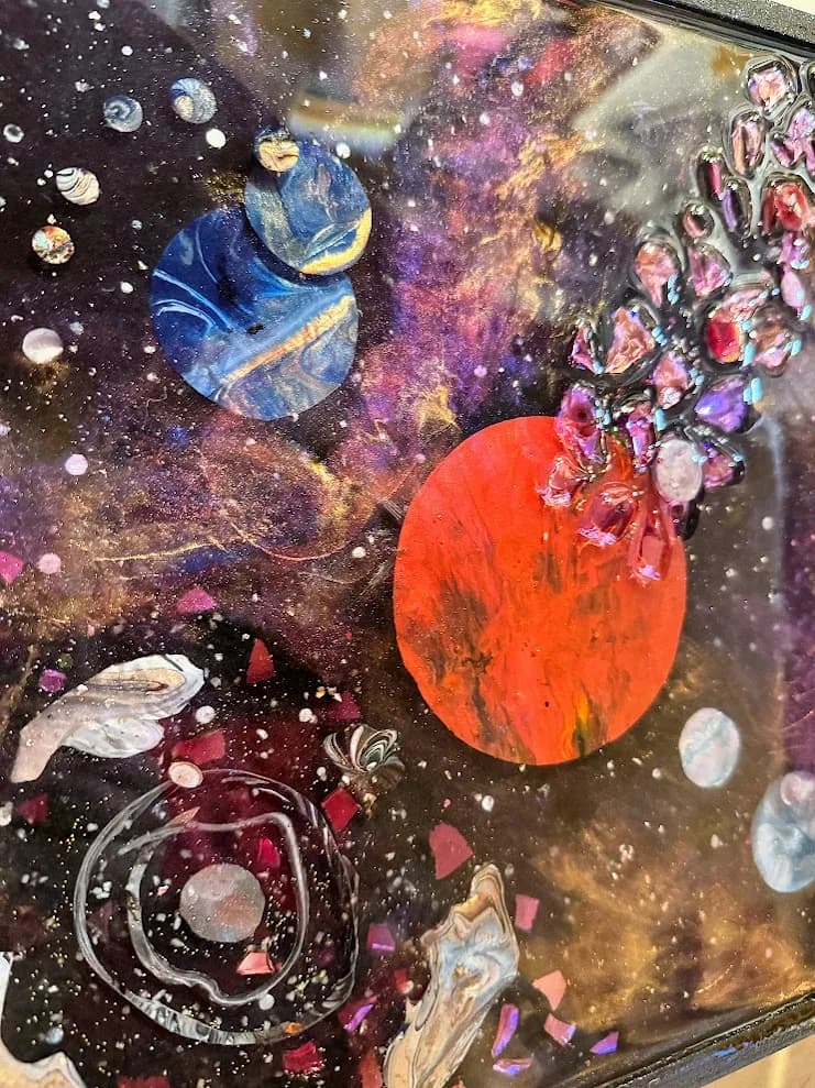 Celestial Symphony: A Vibrant Journey Through the Cosmic Abyss