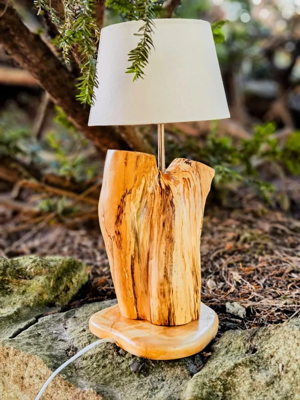 Timber Glow Lamp