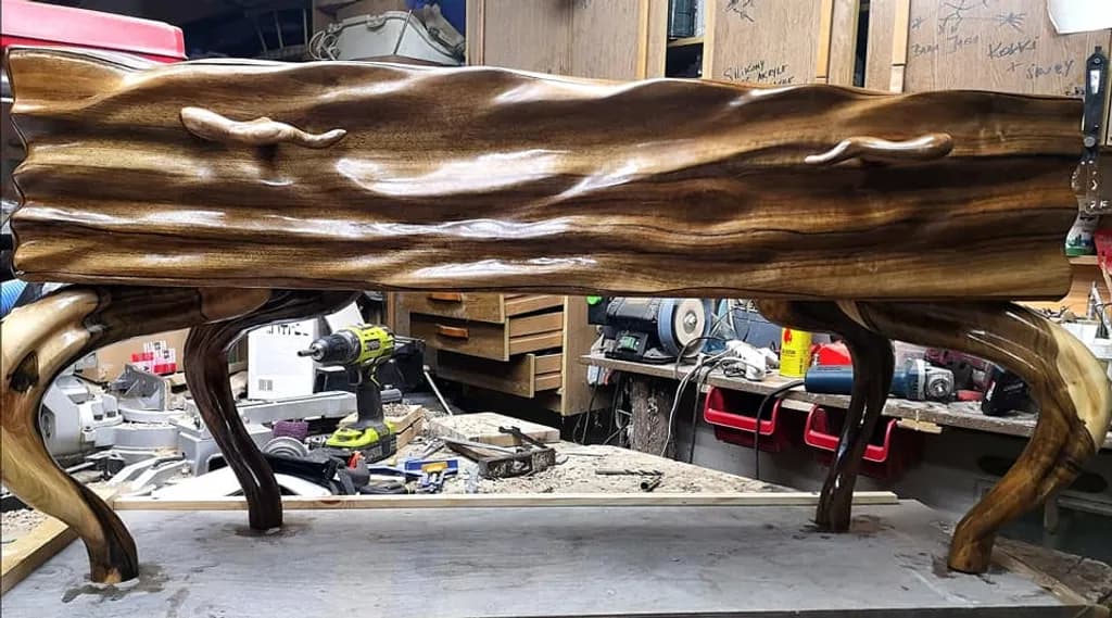 Flowform Bench