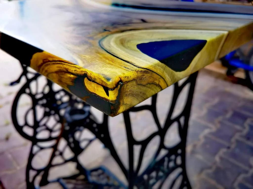 Golden Edge Table